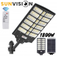 Соларна LED Улична Лампа SUNVISION 1800W Голяма с Дистанционно Управление 20 Секции BK280-20 Соларна LED Улична Лампа SUNVISION 1800W Голяма с Дистанционно Управление 20 Секции BK280-20