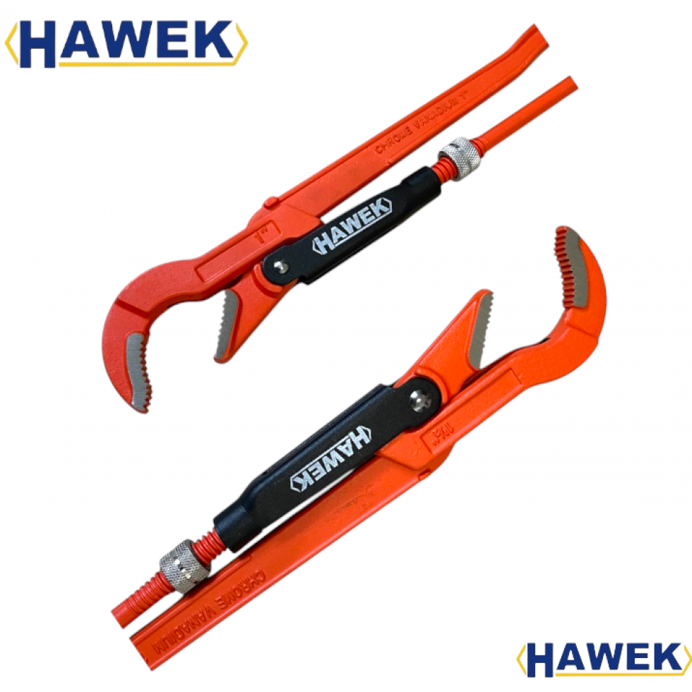 Комплект Водопроводни Ключове HAWEK 45° - 1", 1.5" и 2" Хром-Ванадиева Стомана Комплект Водопроводни Ключове HAWEK 45° - 1", 1.5" и 2" Хром-Ванадиева Стомана