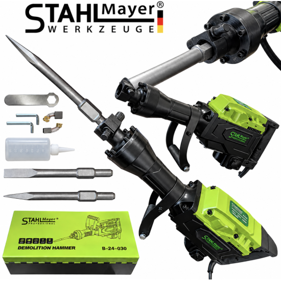 Къртач Професионален Електрически 2500W STAHLMAYER 45J
