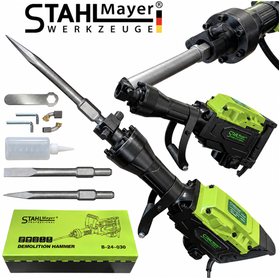 Къртач Професионален Електрически 2500W STAHLMAYER 45J Къртач Професионален Електрически 2500W STAHLMAYER 45J
