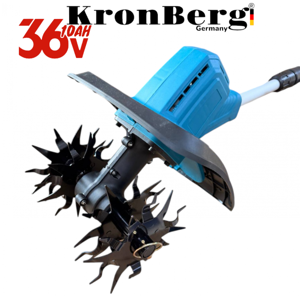 Акумулаторна Фреза Култиватор 36V 10AH KRONBERG 20см