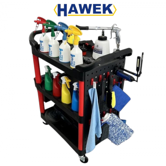 Количка за Инструменти HAWEK HW-1203 3 рафта Количка за Инструменти HAWEK HW-1203 3 рафта
