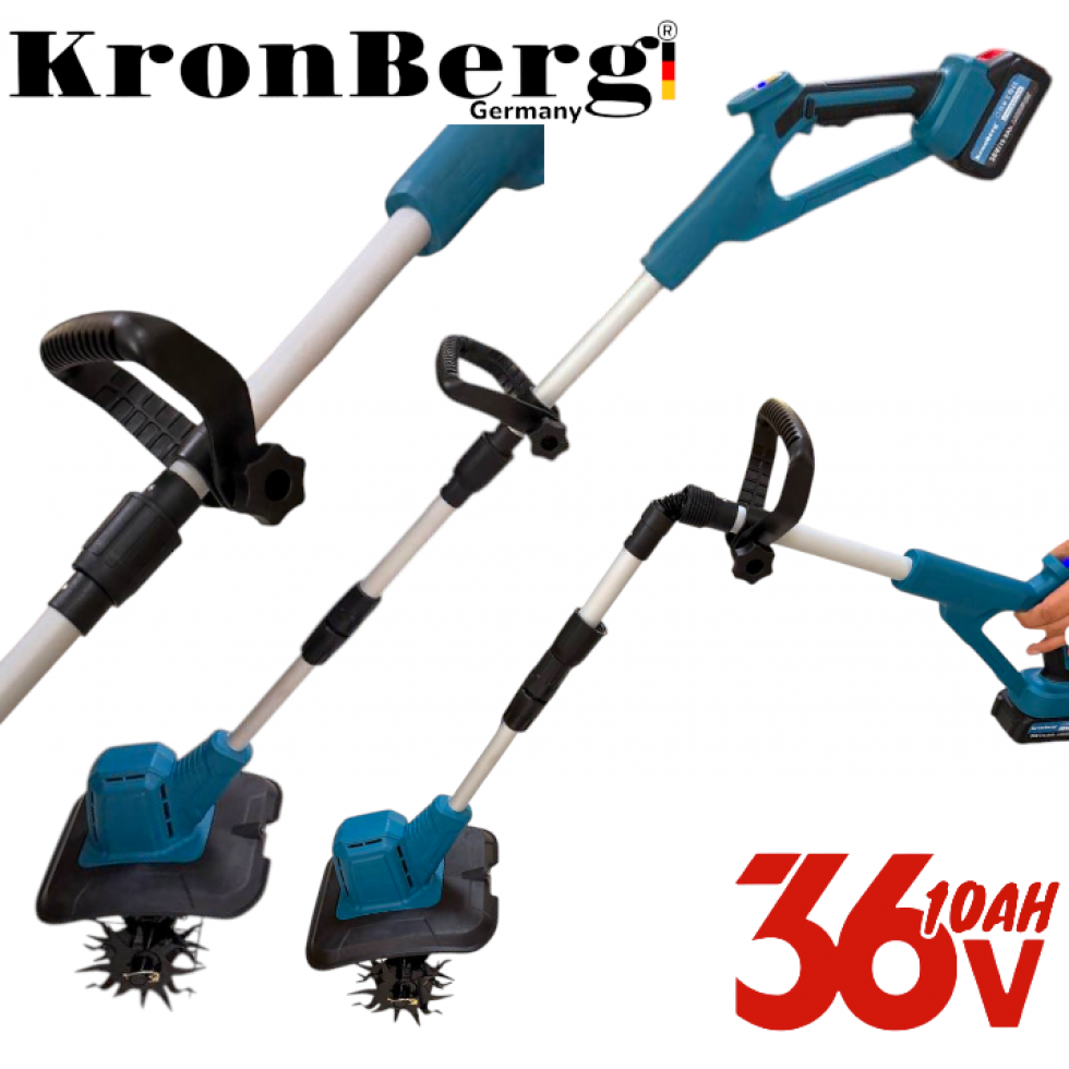 Акумулаторна Фреза Култиватор 36V 10AH KRONBERG 20см