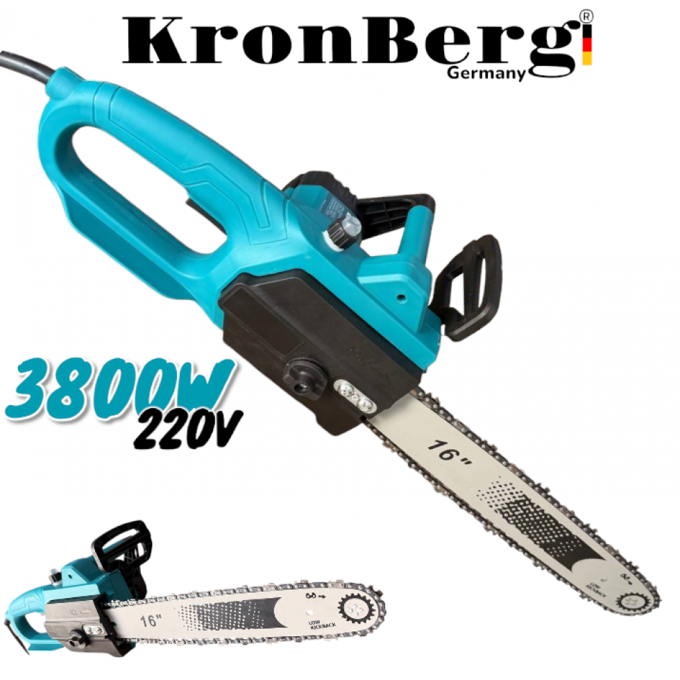Електрическа Резачка за Дърва KRONBERG 3800W 220V 40см Електрическа Резачка за Дърва KRONBERG 3800W 220V 40см