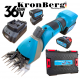 Акумулаторна Машинка за Подстригване на Овце и Животни 36V 10AH KRONBERG 2 Батерии и Подарък Резервен Нож
