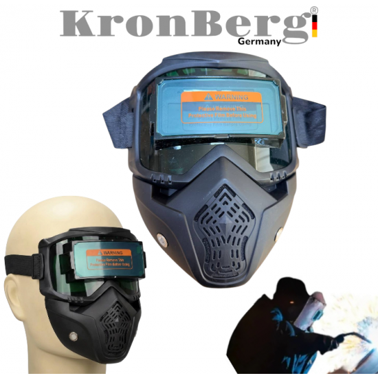Автоматична Соларна Маска за Заваряване KRONBERG Шлем