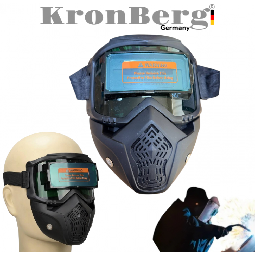 Автоматична Соларна Маска за Заваряване KRONBERG Шлем Автоматична Соларна Маска за Заваряване KRONBERG Шлем