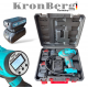 Акумулаторен Безчетков Компресор за Въздух 36V 10AH KRONBERG 2 Батерии