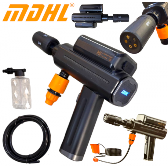Професионана Акумулаторна Водоструйка Безжична MDHL Ultra Мощна 6в1