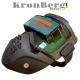 2в1 Телоподаващо с Инверторен Електрожен 400A KRONBERG Заваръчен Апарат до 5мм + Соларен Шлем