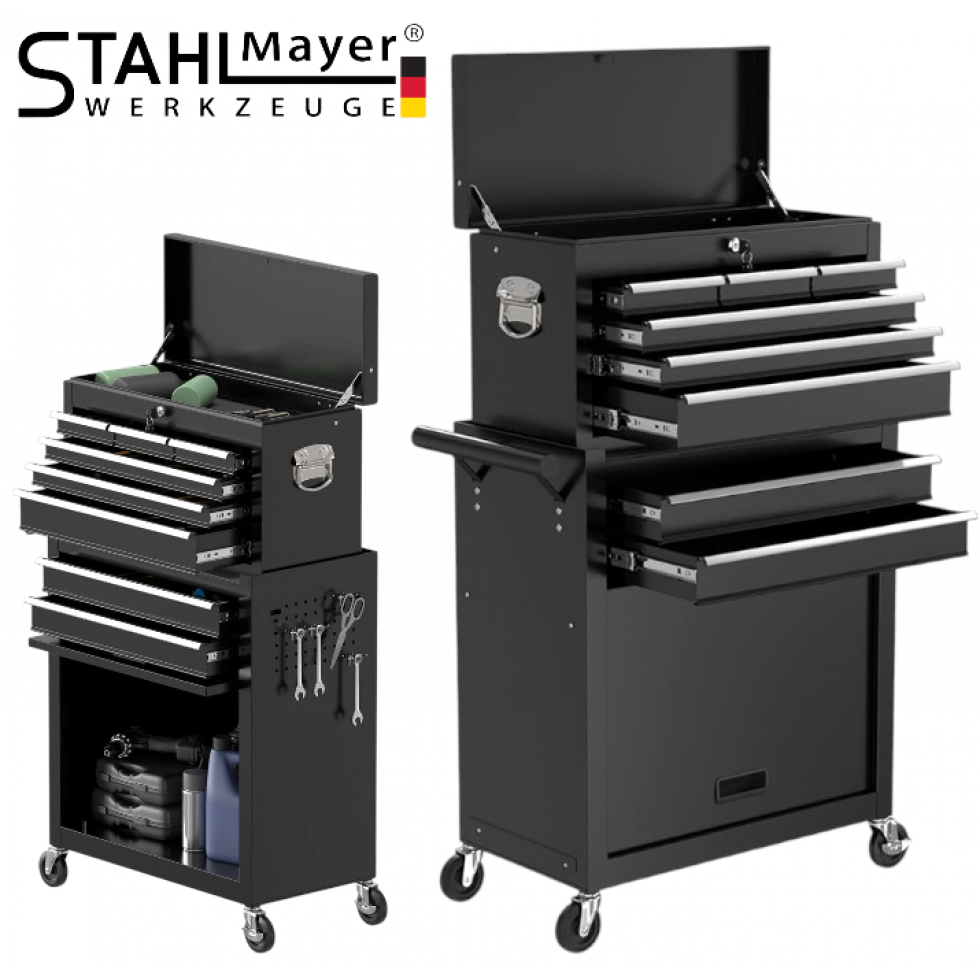 Количка за Инструменти с Горен Шкаф STAHLMAYER 28-79