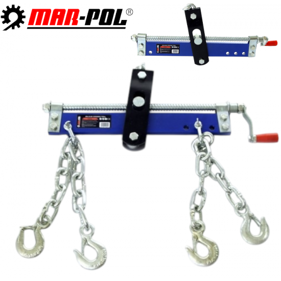 Везна за Двигатели Усилена (за сваляне и качване) 750кг Mar-Pol Кантар за Двигател Везна за Двигатели Усилена (за сваляне и качване) 750кг Mar-Pol Кантар за Двигател