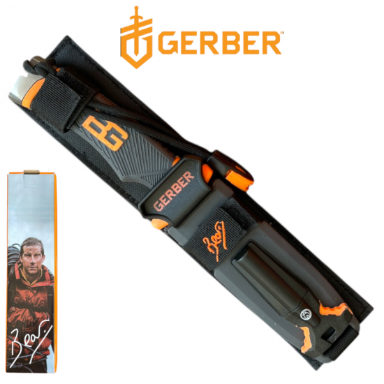 Универсален Нож Беар Грилс с Фини Ръбове и Фиксирано Острие Survival GERBER Нож