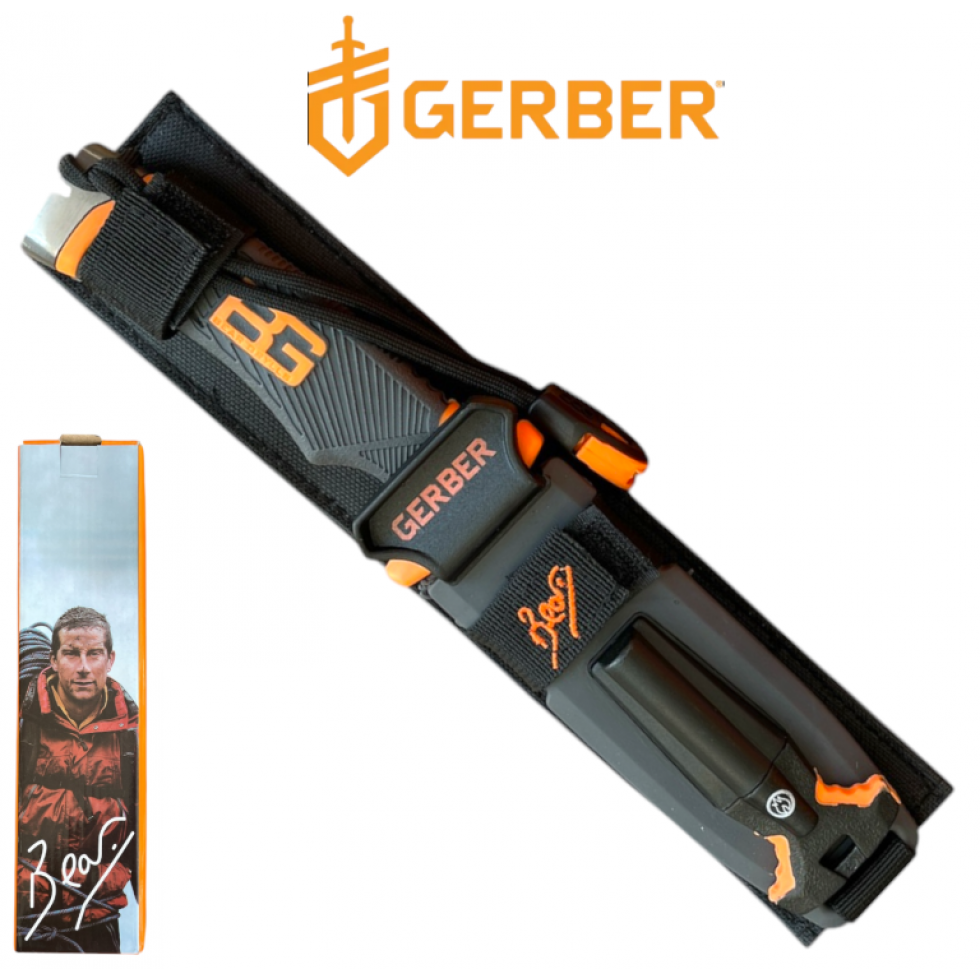 Универсален Нож Беар Грилс с Фини Ръбове и Фиксирано Острие Survival GERBER Нож