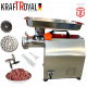 Професионална Месомелачка Електрическа 2200W KRAFTROYAL TK-M22 Мелачка за Кайма с Редуктор + Бъбрек 