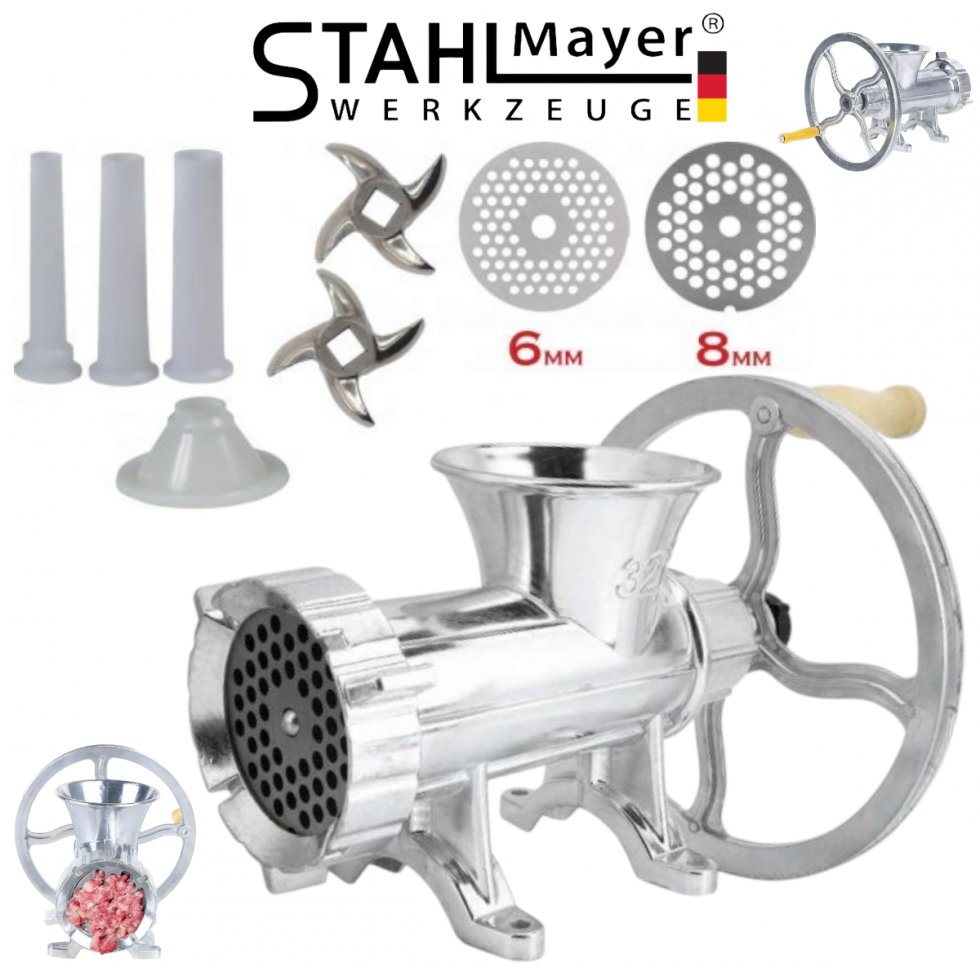 Алуминиева Месомелачка STAHLMAYER Мелачка за Кайма №32