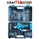 Лозарска Ножица Акумулаторна Градинска с Дисплей 36V 8AH KRAFT MASTER 2 Батерии и Зарядно + Резервен Нож