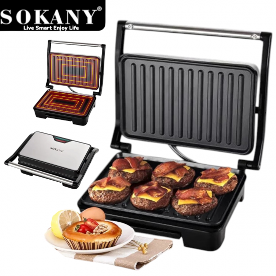 Електрически Грил Скара Тостер Сандвич Мейкър SOKANY SK-223