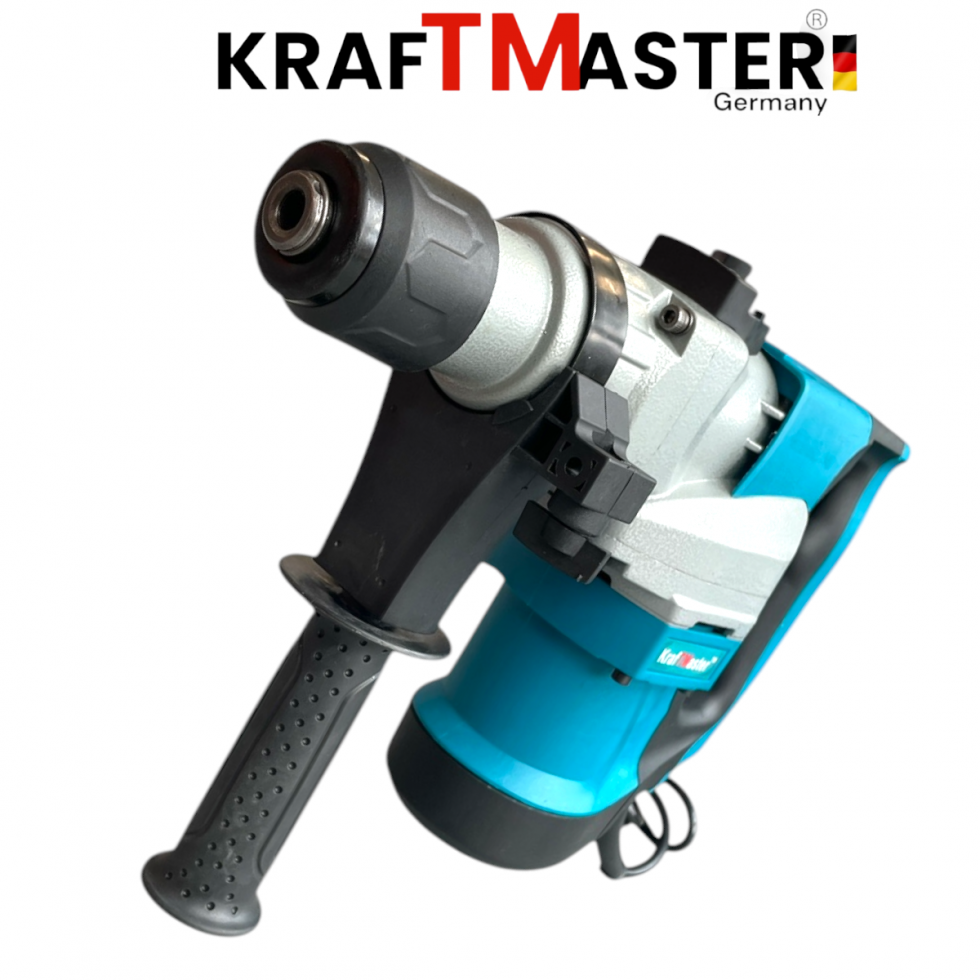 Електрически Къртач Перфоратор 2200W KRAFT MASTER с Куфар