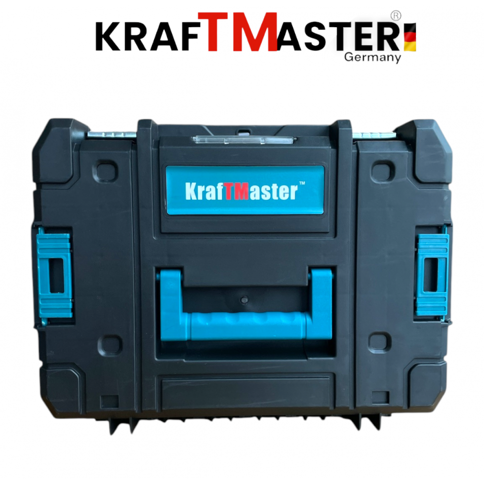 Комплект 2в1 Акумулаторен Винтоверт и Импакт 36V 8Ah KRAFTMASTER 2 Батерии в КУФАР 