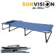 СГЪВАЕМО ПОХОДНО ЛЕГЛО ТИП ШЕЗЛОНГ SUNVISION Сив и Син SV-3998