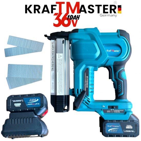 Акумулаторен Безчетков Такер KRAFT MASTER 36V 10AH 2 Батерии и Куфар Акумулаторен Безчетков Такер KRAFT MASTER 36V 10AH 2 Батерии и Куфар