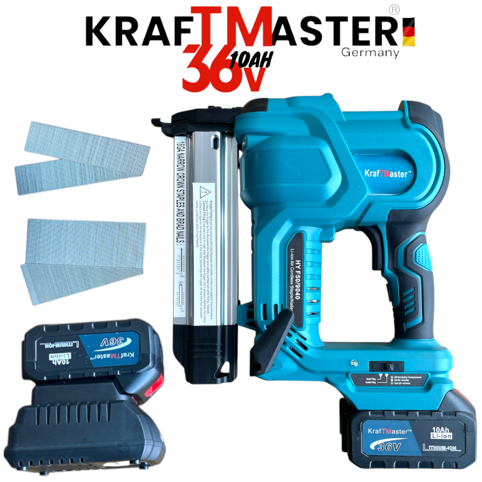 Акумулаторен Безчетков Такер KRAFT MASTER 36V 10AH 2 Батерии и Куфар Акумулаторен Безчетков Такер KRAFT MASTER 36V 10AH 2 Батерии и Куфар