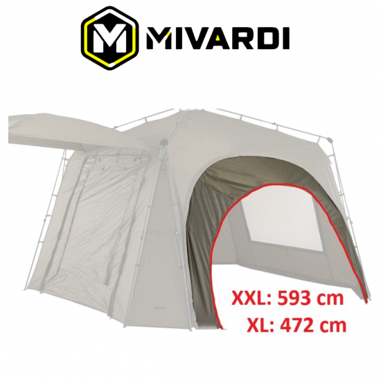 Ръкави за Свързване на Палатка Mivardi Shelter Base Camp XXL - Bivvy Connection Kit ( 2 части ) Ръкави за Свързване на Палатка Mivardi Shelter Base Camp XXL - Bivvy Connection Kit ( 2 части )