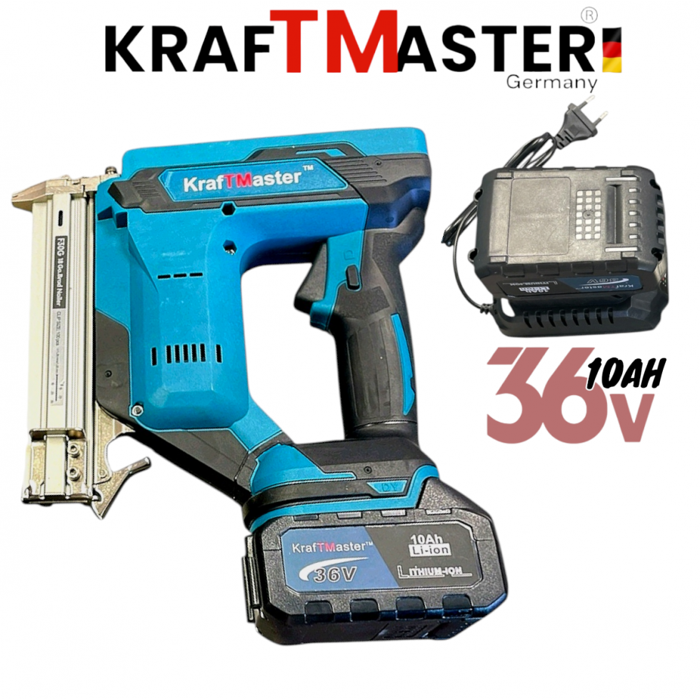 Акумулаторен Такер 36V 10Ah KRAFT MASTER 2 Батерии Зарядно и Куфар