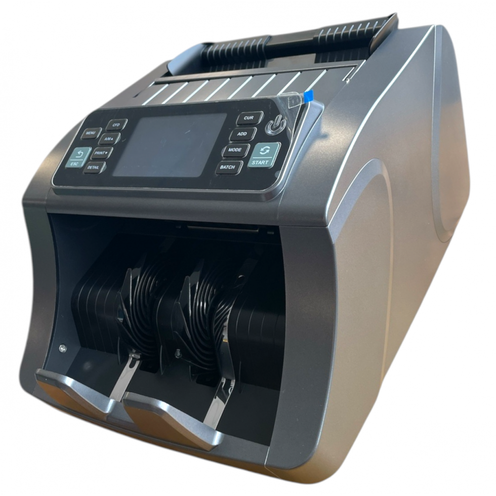 Банкнотоброячка Професионална Машина за Пари Многовалутна с Детектор и Дисплей