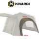 Ръкави за Свързване на Палатка Mivardi Shelter Base Camp XXL - Bivvy Connection Kit ( 2 части )