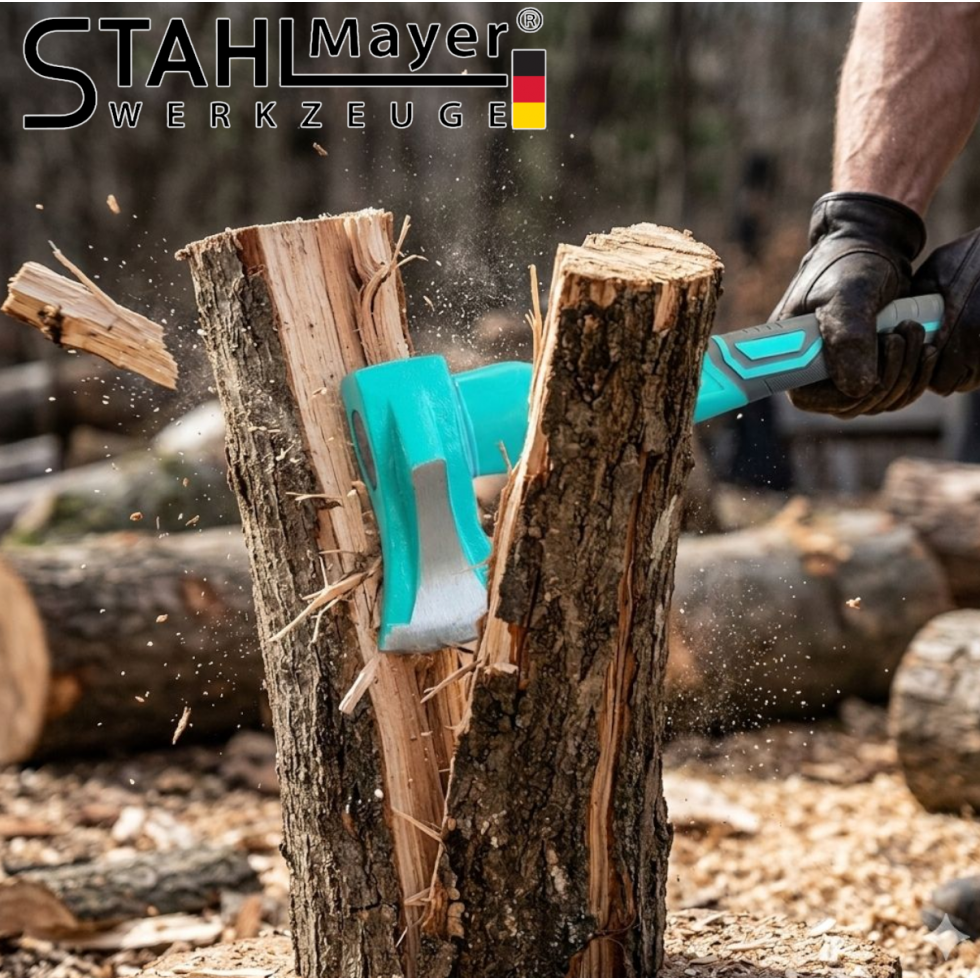 Брадва Тип Клин с Дръжка от Фибростъкло 700г 40см STAHLMAYER