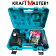 Акумулаторна Верижна Резачка за Клони и Дърва KRAFTMASTER 36V 10AH 30см 2 Батерии (Автоматично Смазване) с Дисплей син и жълт