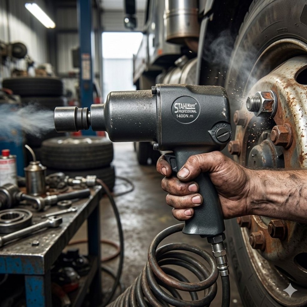 Пневматичен Ударен Гайковерт 1/2" 1400 Nm STAHLMAYER