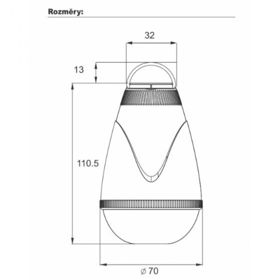 Лампа за Палатка MIVARDI Bivvy light Professional RC