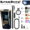 Акумулаторен Компресор за Гуми с Дисплей Безжичен с Фенер KRONBERG 150 PSI 3в1 Зарядно Power Bank