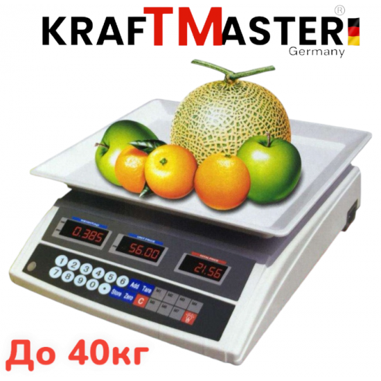 Кантар Електронен до 40КГ Пластмасова Тарелка Кантар Електронен до 40КГ Пластмасова Тарелка