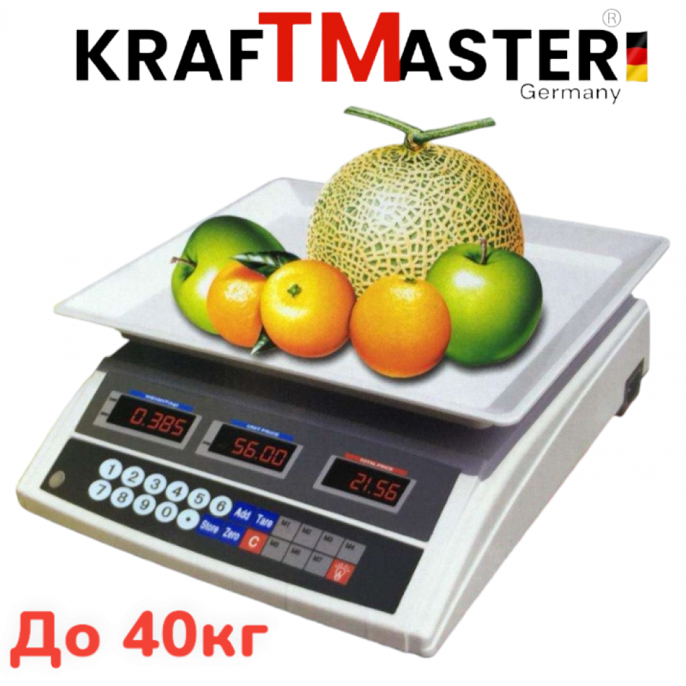 Кантар Електронен до 40КГ Пластмасова Тарелка Кантар Електронен до 40КГ Пластмасова Тарелка