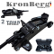 Хидравличен Крик Крокодил 2 тона 135-320мм KRONBERG в Куфар