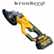 Професионален Акумулаторен Безчетков Ъглошлайф KRONBERG 125мм 36V 10Ah 2 Батерии и Зарядно Устройство в Куфар Професионален Акумулаторен Безчетков Ъглошлайф KRONBERG 125мм 36V 10Ah 2 Батерии и Зарядно Устройство в Куфар