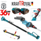 Телескопичен Прът и Акумулаторна Резачка Безчеткова за Клони 36V 8,0AH KRAFTROYAL 2 Батерии Безжичен Верижен Трион Телескопичен Прът и Акумулаторна Резачка Безчеткова за Клони 36V 8,0AH KRAFTROYAL 2 Батерии Безжичен Верижен Трион