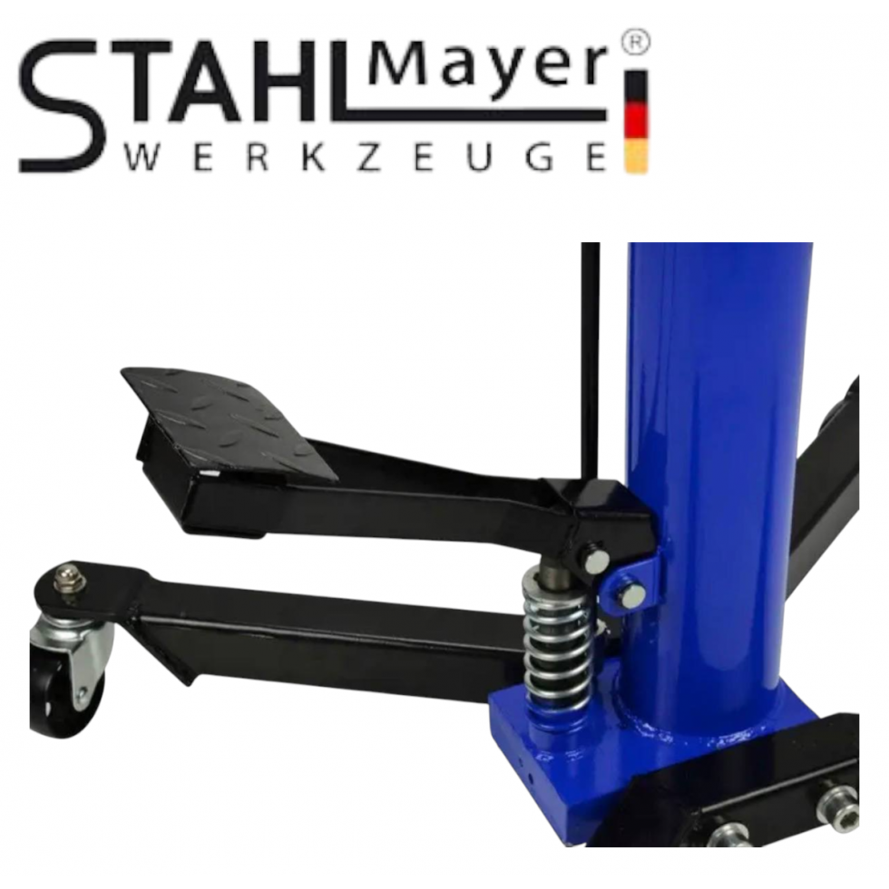 Крик за Скоростни Кутии Хидравличен с Двойна Помпа STAHLMAYER B-16-65 500кг 1800мм Крик за Скоростни Кутии Хидравличен с Двойна Помпа STAHLMAYER B-16-65 500кг 1800мм