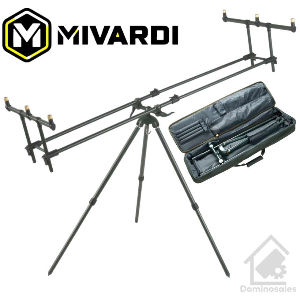 Стойка за 3 въдици Mivardi Tripod Premium 