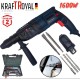Пробивна Бормашина 1600W - Перфоратор Електрически KRAFTROYAL 220V 