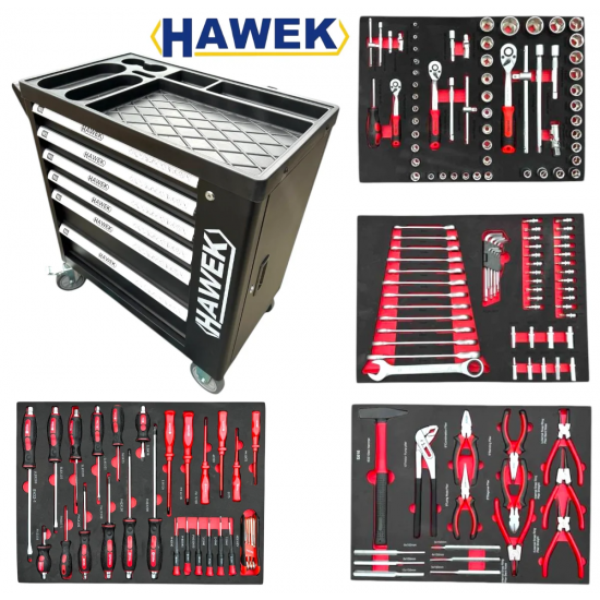Шкаф с Инструменти HAWEK 6 Чекмеджета HW-2055