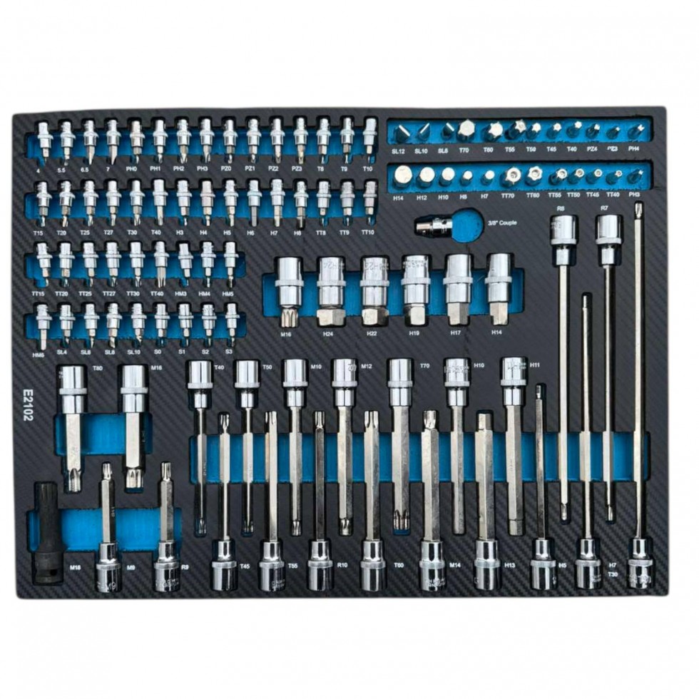 Професионален Шкаф с Инструменти 251 части STAHLMAYER BLUE Професионален Шкаф с Инструменти 251 части STAHLMAYER BLUE