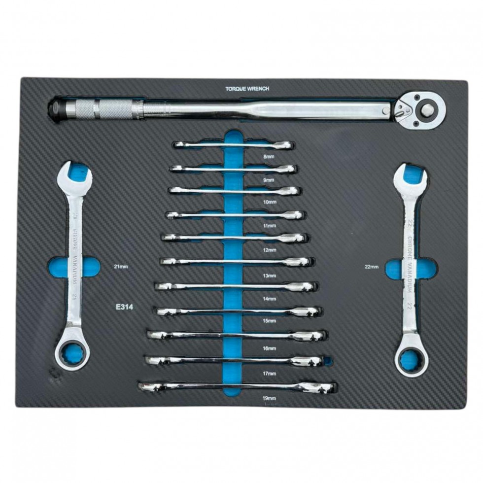 Професионален Шкаф с Инструменти 251 части STAHLMAYER BLUE Професионален Шкаф с Инструменти 251 части STAHLMAYER BLUE