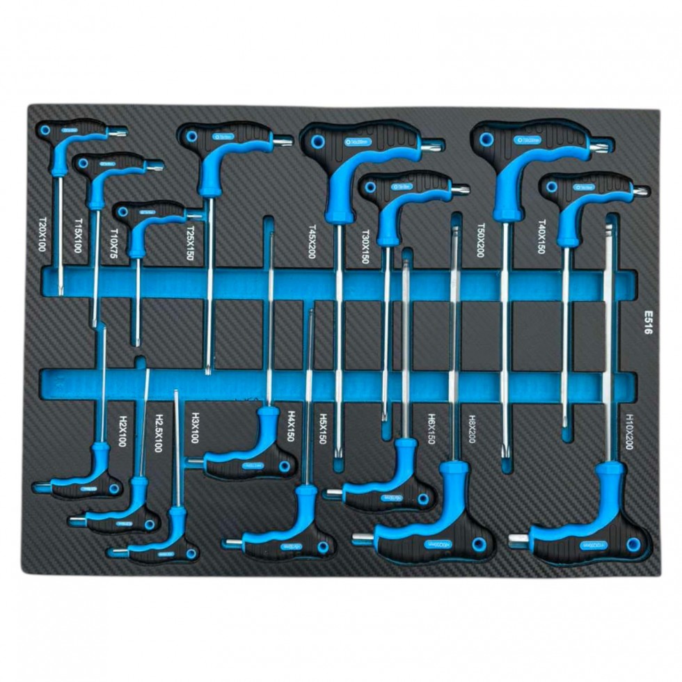 Професионален Шкаф с Инструменти 251 части STAHLMAYER BLUE Професионален Шкаф с Инструменти 251 части STAHLMAYER BLUE