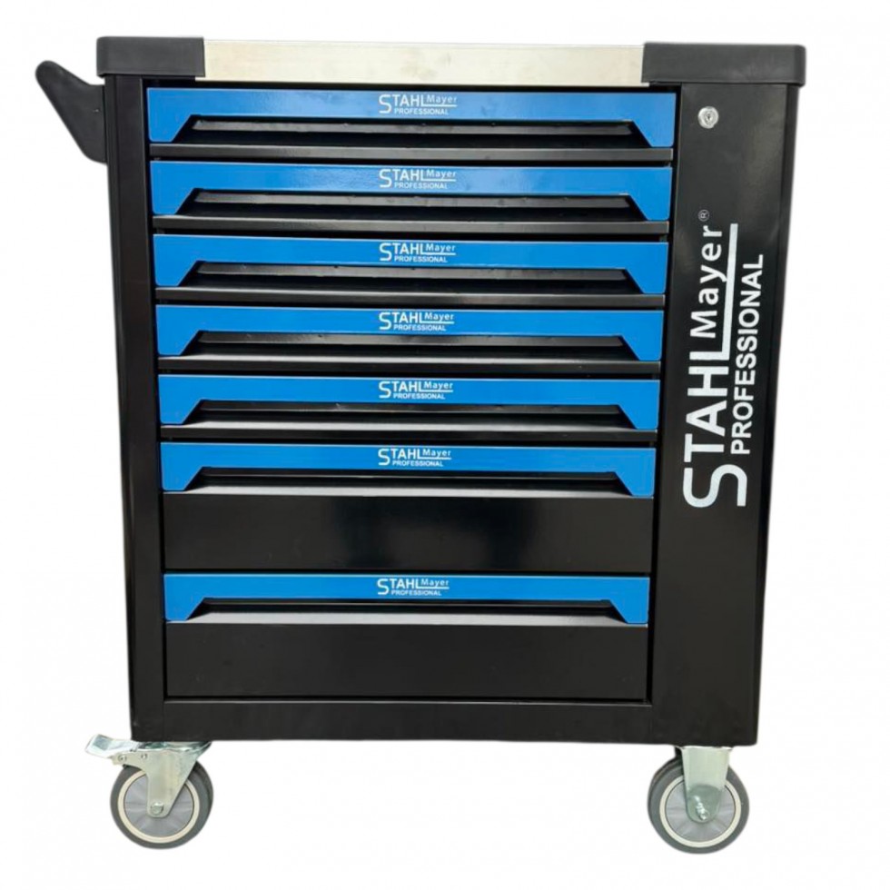 Професионален Шкаф с Инструменти 251 части STAHLMAYER BLUE Професионален Шкаф с Инструменти 251 части STAHLMAYER BLUE