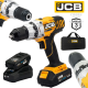 Акумулаторен Винтоверт JCB 45Nm 18V 18DD-2X-E Бормашина с батерия и зарядно Акумулаторен Винтоверт JCB 45Nm 18V 18DD-2X-E Бормашина с батерия и зарядно